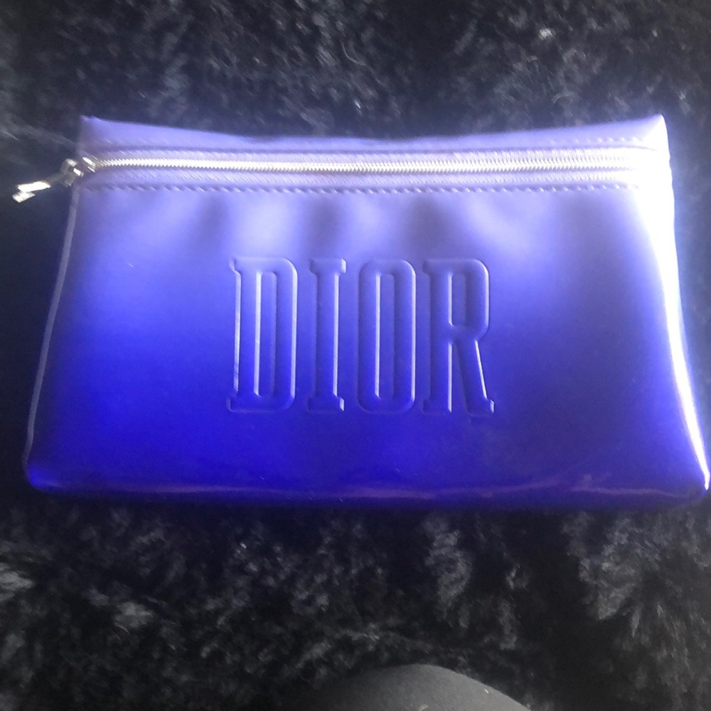 Dior makeup bag
